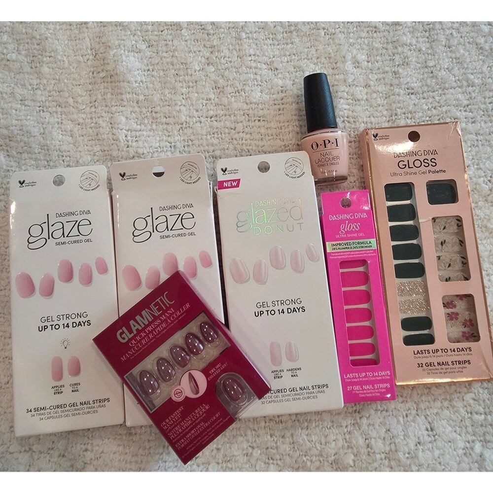 Big 7 Piece Nail Set Dashing Diva and Glamnetic